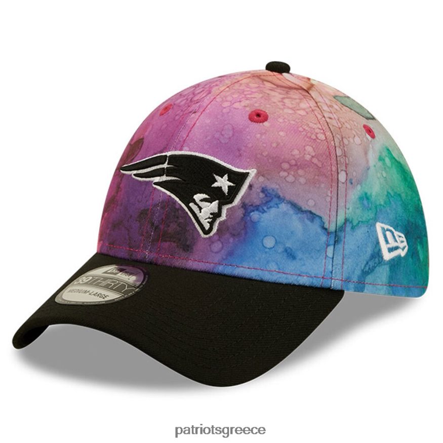 Patriots Jersey νέα εποχή ροζ/μαύρο 2022 nfl κρίσιμο πιάσιμο 39 thirty flex hat άνδρες αξεσουάρ VPDHTZ334