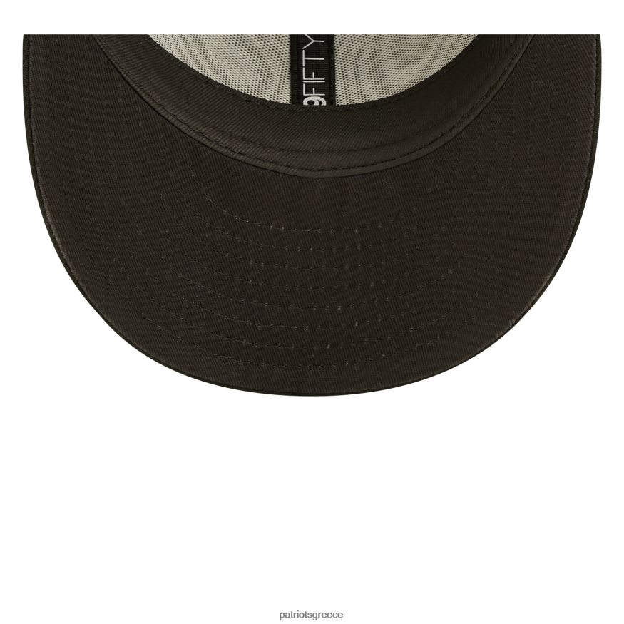Patriots Jersey μαύρο καπέλο νέας εποχής 2022 sideline 59fifty χαμηλού προφίλ ποπ εφαρμοστό καπέλο άνδρες αξεσουάρ VPDHTZ426