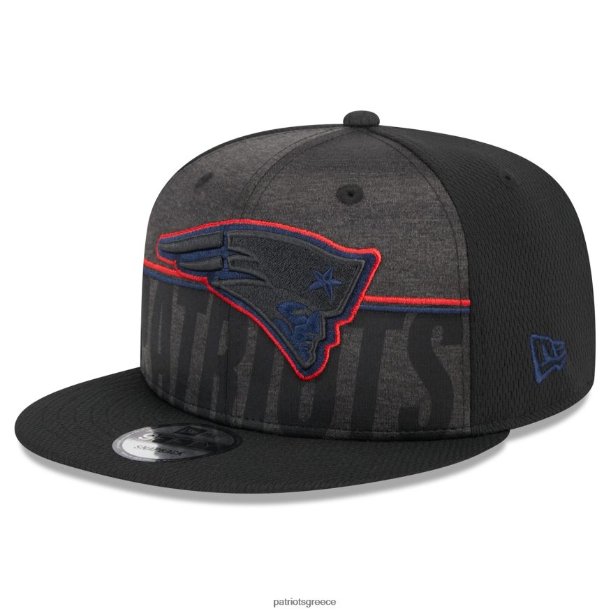 Patriots Jersey νέα εποχή μαύρο 2023 nfl προπονητική ομάδα colorway 9fifty snapback hat άνδρες αξεσουάρ VPDHTZ188