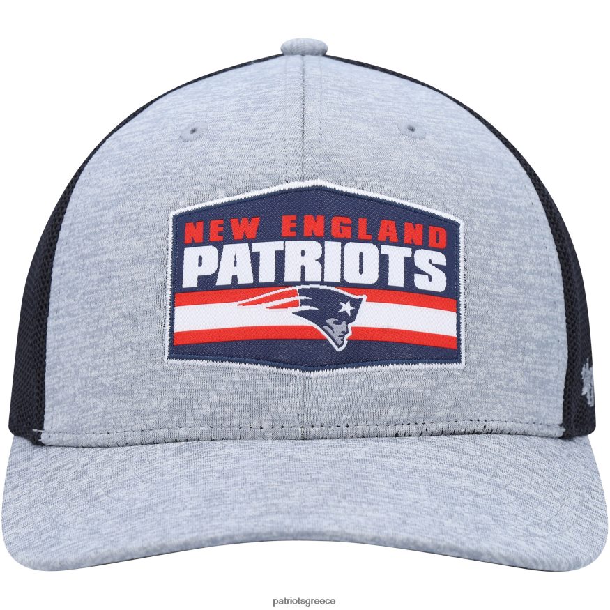 Patriots Jersey 47 ελικοειδή γκρι/ναυτικό καπέλο κίνητρο άνδρες αξεσουάρ VPDHTZ286