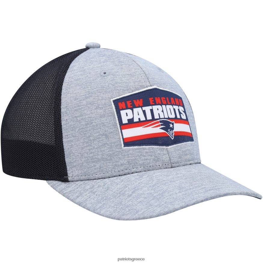 Patriots Jersey 47 ελικοειδή γκρι/ναυτικό καπέλο κίνητρο άνδρες αξεσουάρ VPDHTZ286
