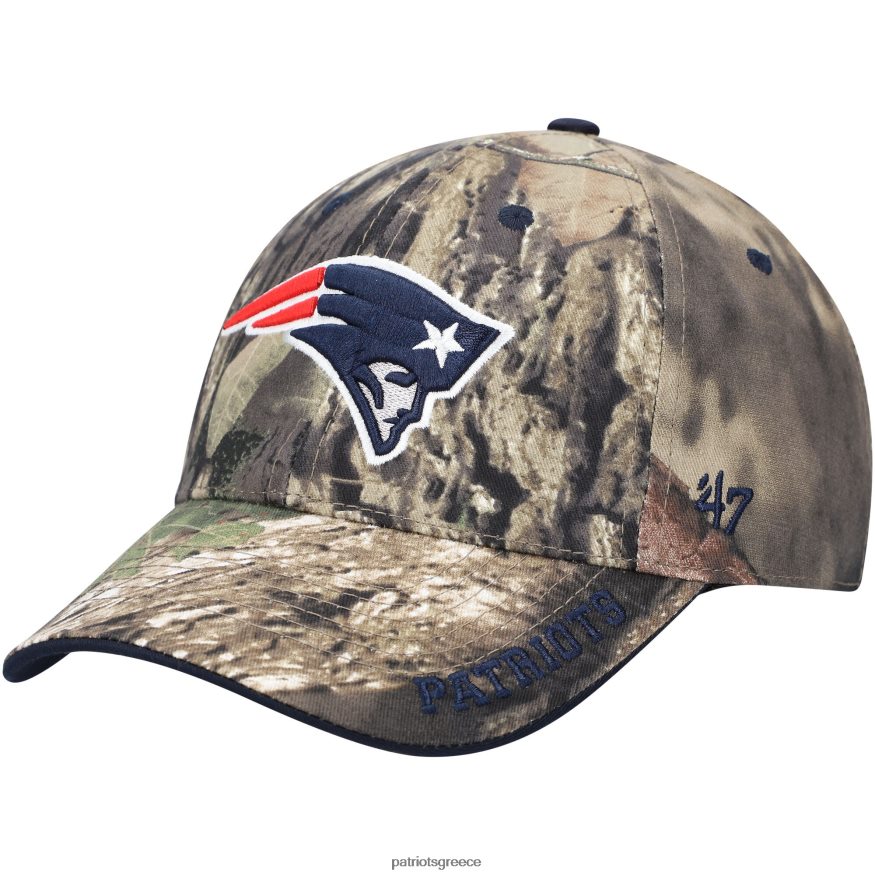 Patriots Jersey Ρυθμιζόμενο καπέλο 47 mossy oak camo frost mvp άνδρες αξεσουάρ VPDHTZ436