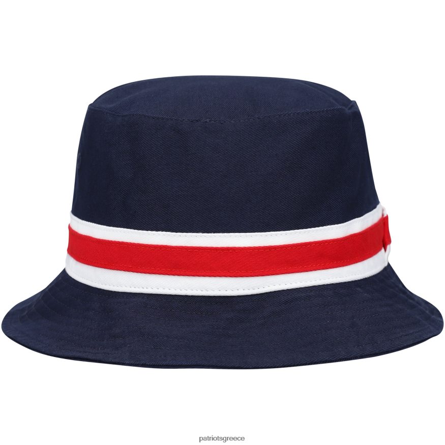 Patriots Jersey Καπέλο κουβά 47 navy ριγέ άνδρες αξεσουάρ VPDHTZ154