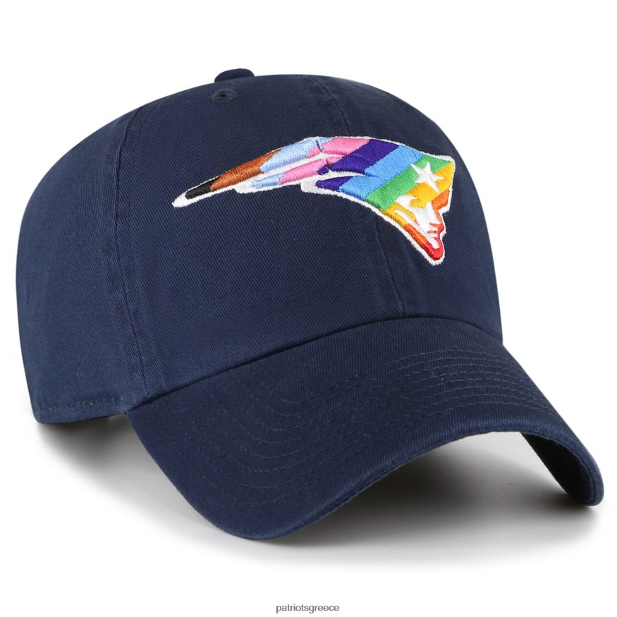 Patriots Jersey 47 navy pride ρυθμιζόμενο καπέλο καθαρισμού άνδρες αξεσουάρ VPDHTZ229