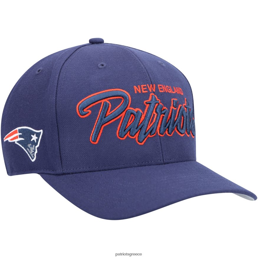 Patriots Jersey 47 navy street script mvp snapback καπέλο άνδρες αξεσουάρ VPDHTZ390