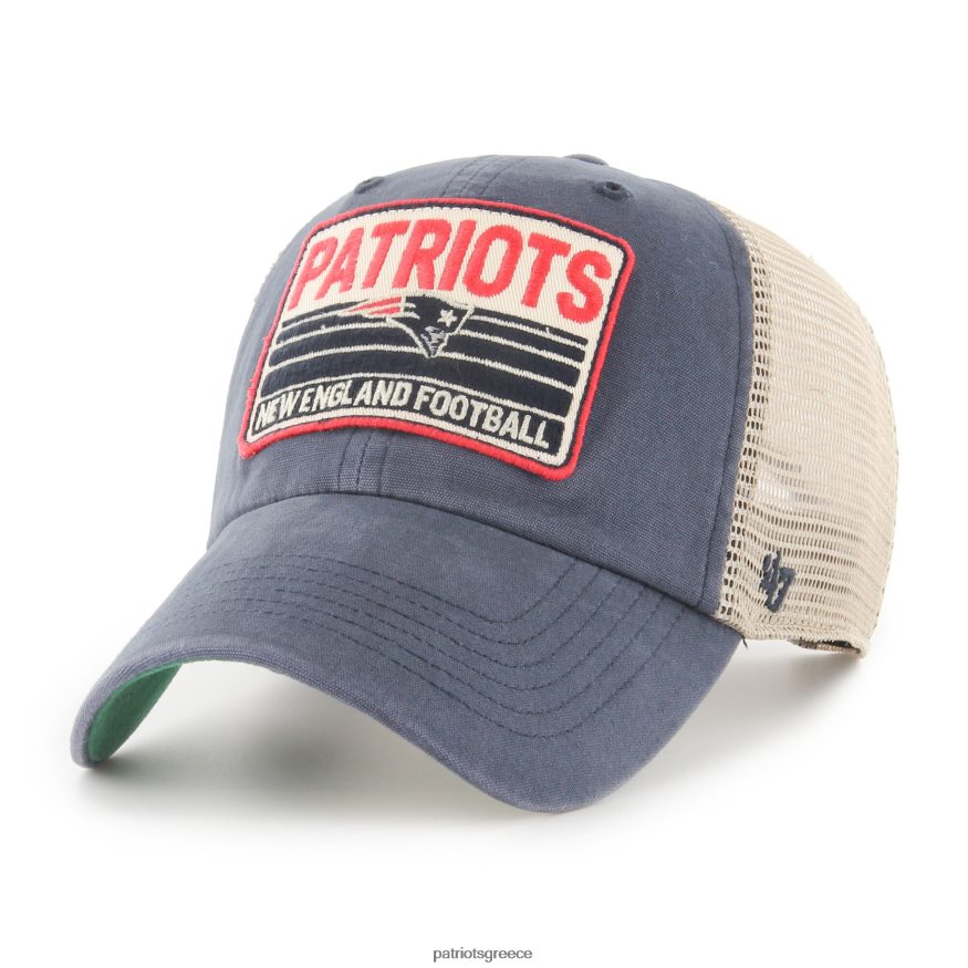 Patriots Jersey 47 ναυτικό/φυσικό τετράχρονο καπέλο καθαρισμού snapback άνδρες αξεσουάρ VPDHTZ186