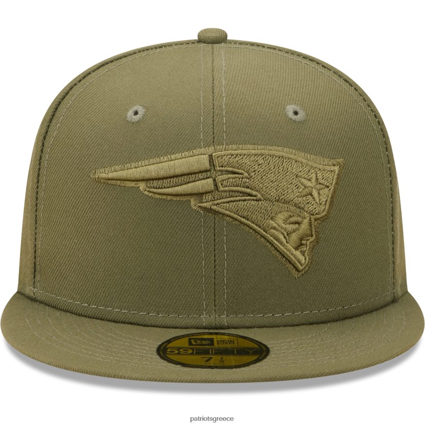 Patriots Jersey νέας εποχής πακέτο λαδί χρώματος 5950 εφαρμοστό καπέλο άνδρες αξεσουάρ VPDHTZ257