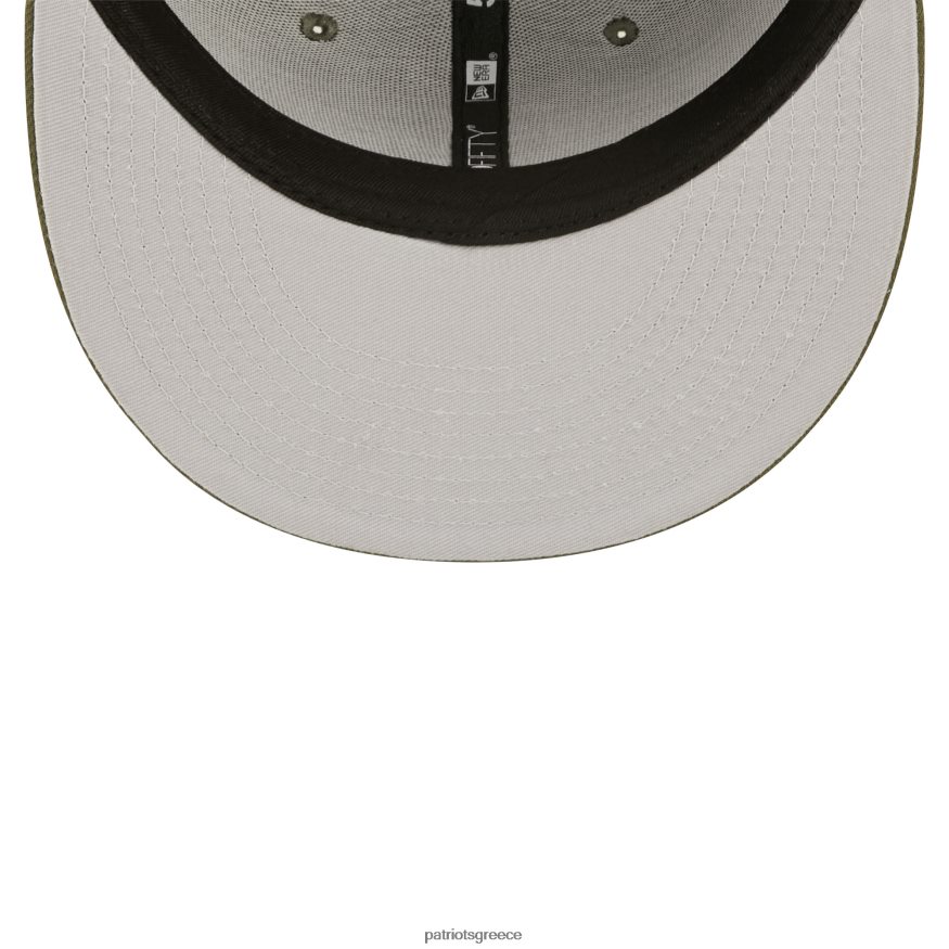 Patriots Jersey νέας εποχής πακέτο λαδί χρώματος 5950 εφαρμοστό καπέλο άνδρες αξεσουάρ VPDHTZ257