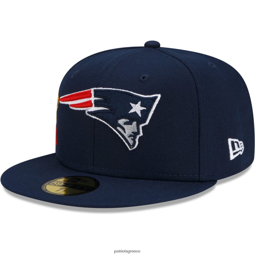 Patriots Jersey νέας εποχής ναυτικό σύμπλεγμα πόλης 5950 εφαρμοστό καπέλο άνδρες αξεσουάρ VPDHTZ267