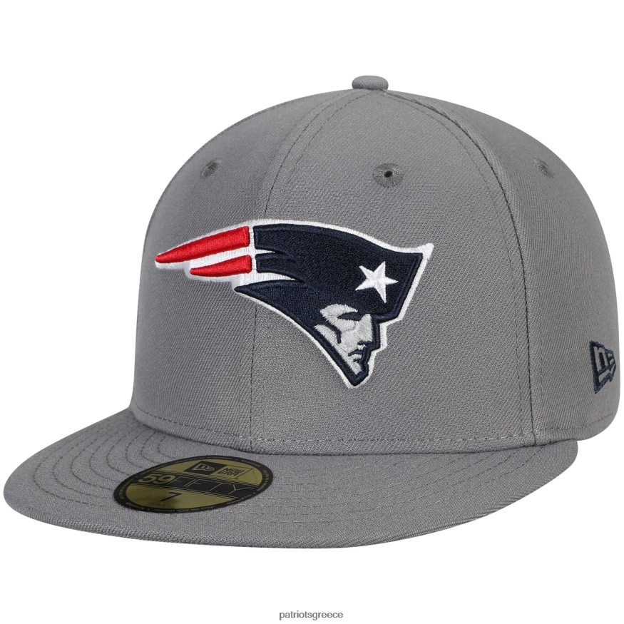 Patriots Jersey καταιγίδα γραφίτη νέας εποχής 5950 εφαρμοστό καπέλο άνδρες αξεσουάρ VPDHTZ283
