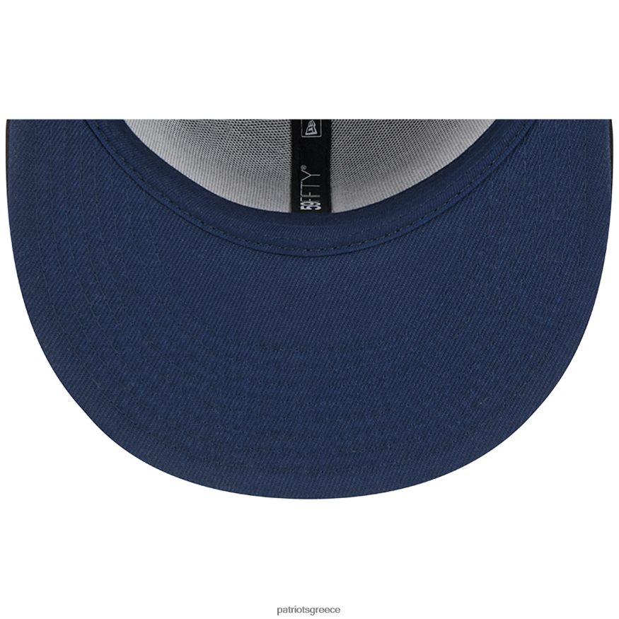 Patriots Jersey νέας εποχής μαύρο ποπ 59fifty εφαρμοστό καπέλο άνδρες αξεσουάρ VPDHTZ120