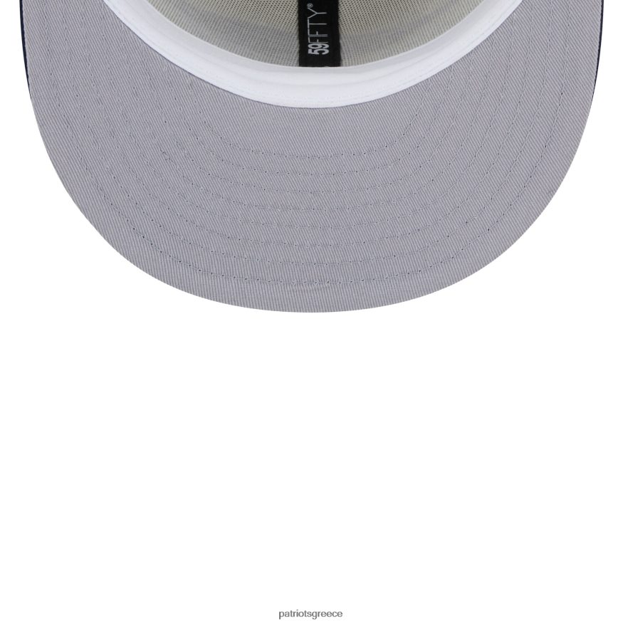 Patriots Jersey νέας εποχής κρέμα ρετρό 59fifty εφαρμοστό καπέλο άνδρες αξεσουάρ VPDHTZ187