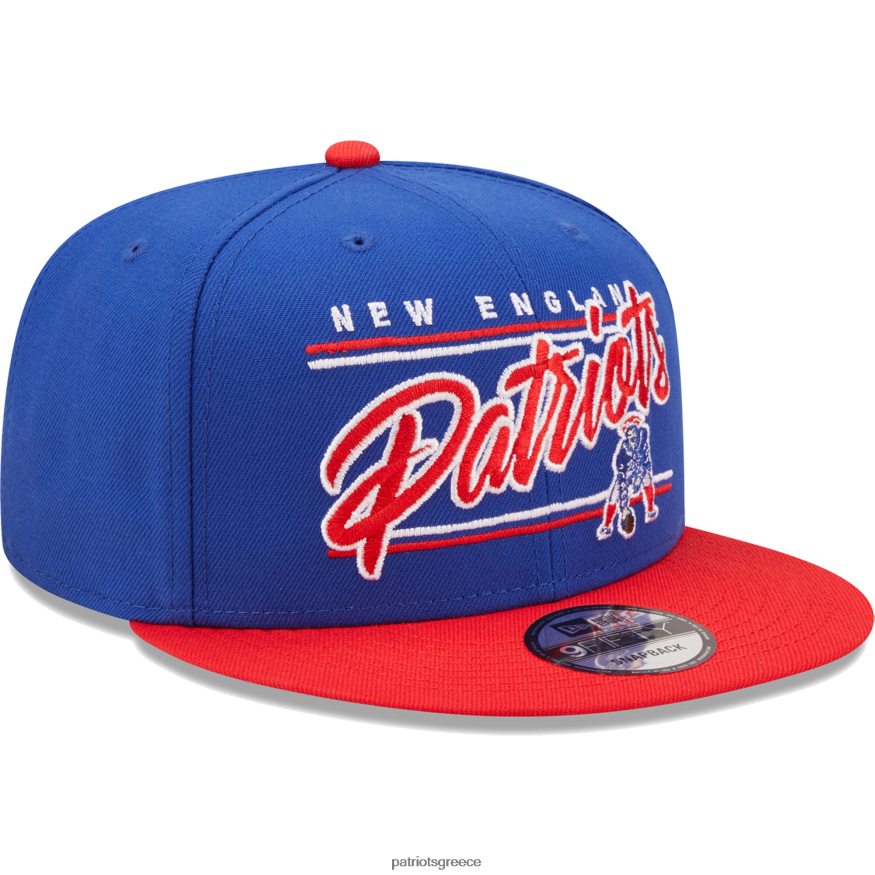 Patriots Jersey νέα εποχή βασιλική/κόκκινη ομάδα σενάριο 9fifty snapback καπέλο άνδρες αξεσουάρ VPDHTZ208