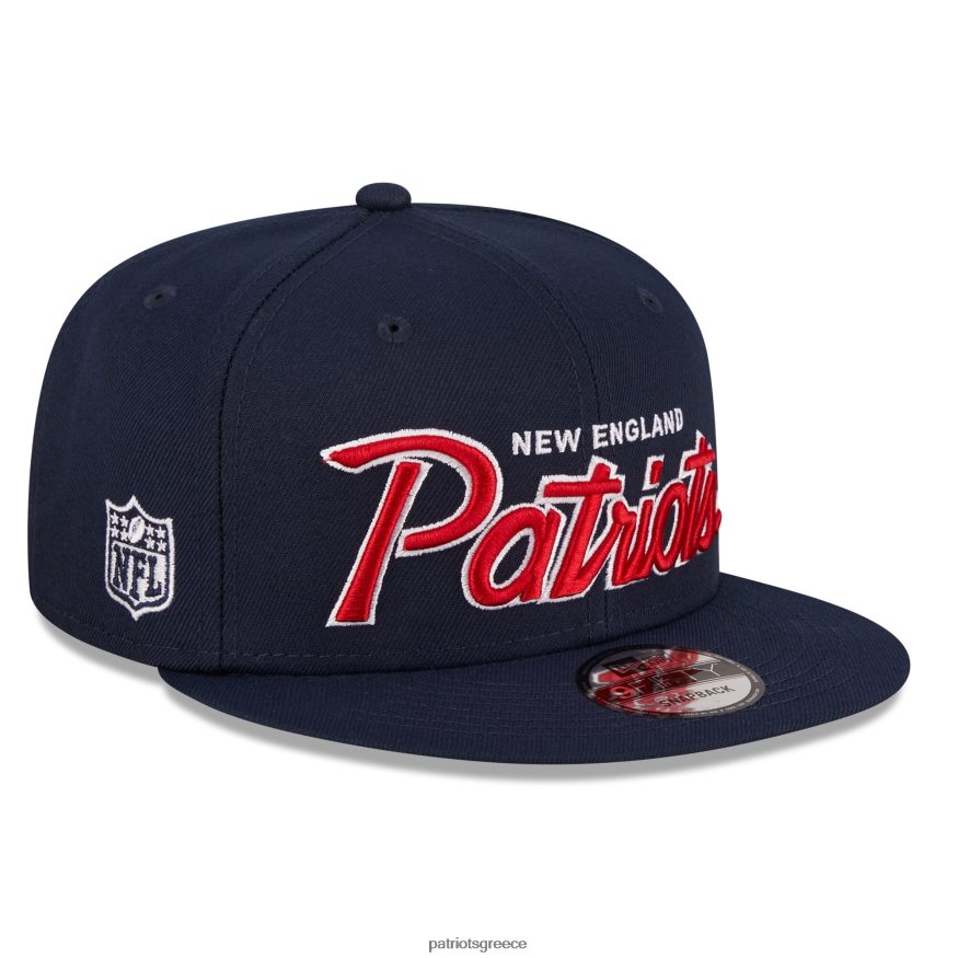 Patriots Jersey νέας εποχής ναυτικό σενάριο 9fifty snapback καπέλο άνδρες αξεσουάρ VPDHTZ247