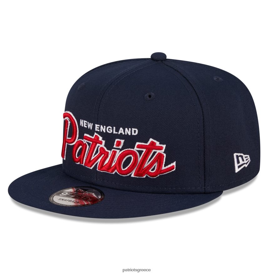 Patriots Jersey νέας εποχής ναυτικό σενάριο 9fifty snapback καπέλο άνδρες αξεσουάρ VPDHTZ247