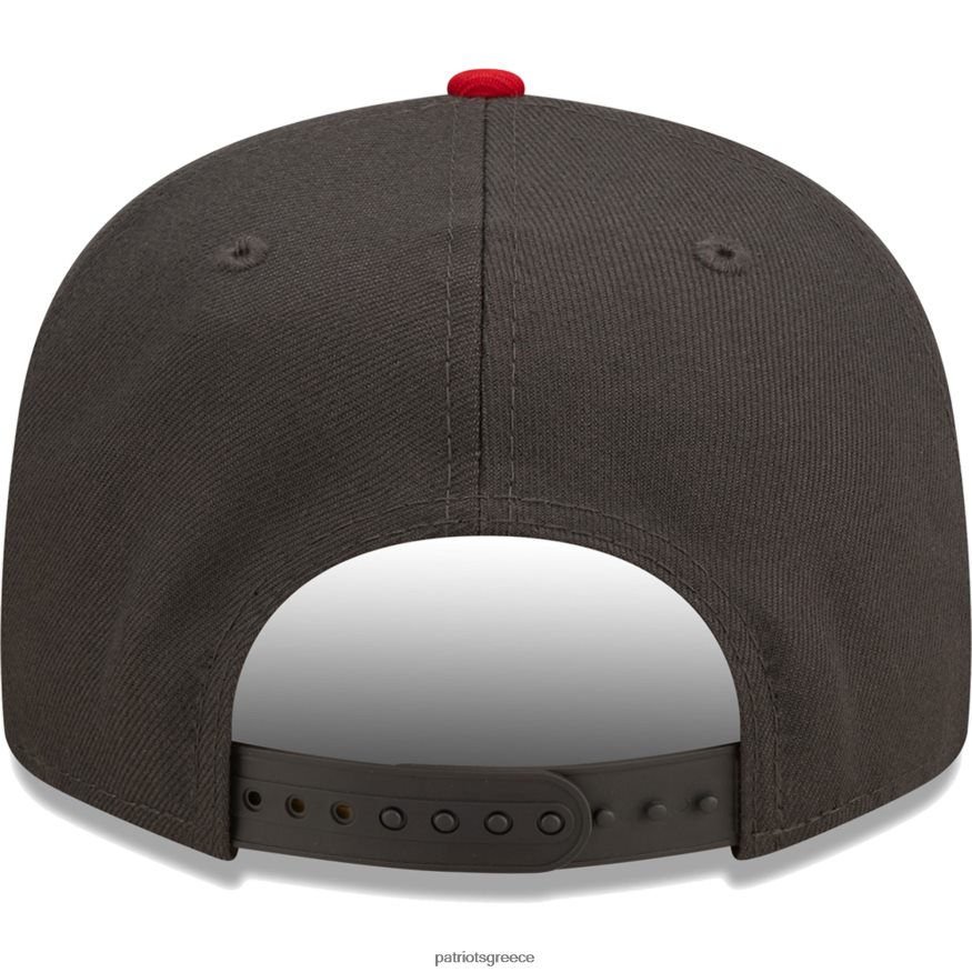 Patriots Jersey νέας εποχής γραφίτης/κόκκινο δίχρωμο πακέτο 9fifty snapback άνδρες αξεσουάρ VPDHTZ258