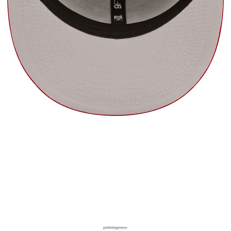 Patriots Jersey νέας εποχής γραφίτης/κόκκινο δίχρωμο πακέτο 9fifty snapback άνδρες αξεσουάρ VPDHTZ258