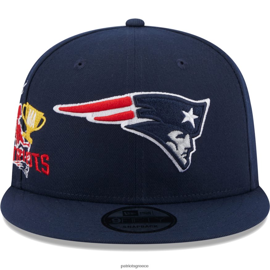 Patriots Jersey νέας εποχής ναυτικό εικονίδιο 9fifty snapback καπέλο άνδρες αξεσουάρ VPDHTZ313