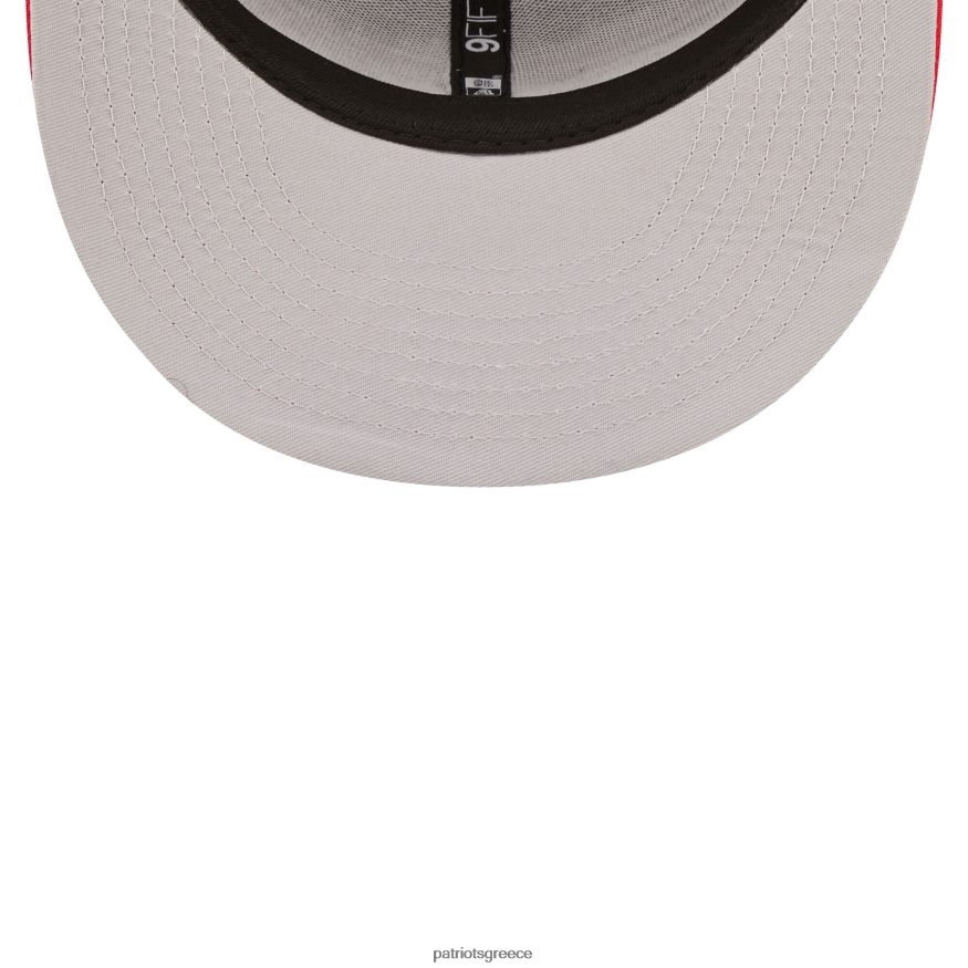 Patriots Jersey νέας εποχής ναυτικό/κόκκινη ομάδα σενάριο 9fifty snapback καπέλο άνδρες αξεσουάρ VPDHTZ362