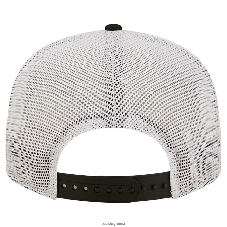 Patriots Jersey νέας εποχής μαύρο τετράκλινο καπέλο 9fifty trucker snapback άνδρες αξεσουάρ VPDHTZ123