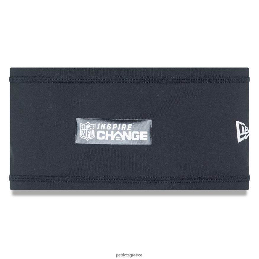 Patriots Jersey New era black nfl 2022 inspire change coolera headband άνδρες αξεσουάρ VPDHTZ90