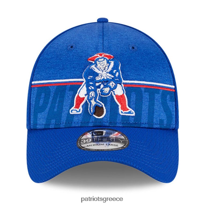 Patriots Jersey New era royal 2023 nfl training camp 39thirty flex fit καπέλο άνδρες αξεσουάρ VPDHTZ113