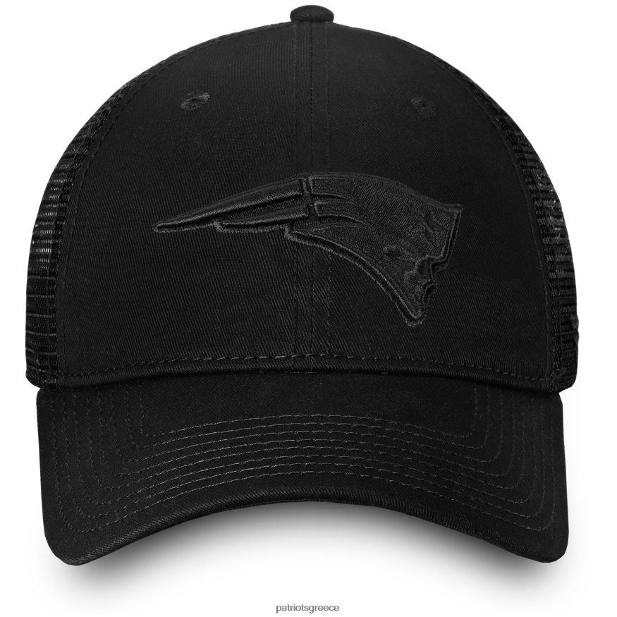 Patriots Jersey φανατικοί επώνυμα μαύρο βασικό τονικό φορτηγατζή αδόμητο ρυθμιζόμενο καπέλο άνδρες αξεσουάρ VPDHTZ275