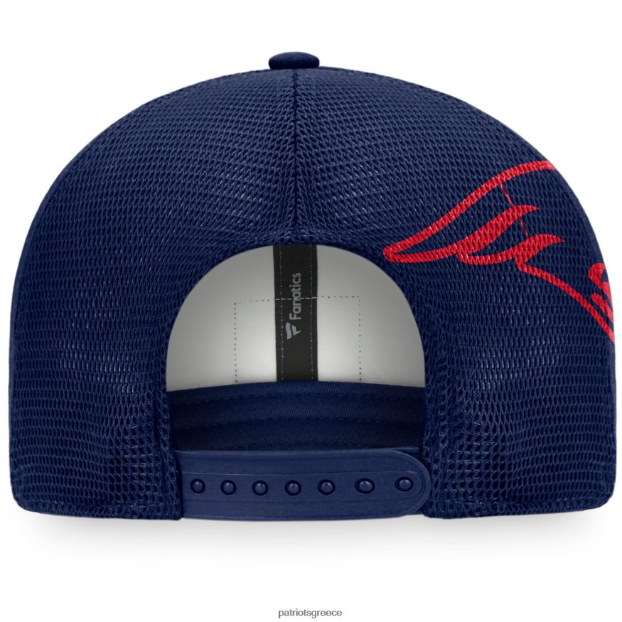 Patriots Jersey φανατικά επώνυμα λευκό/ναυτικό καπέλο πάρτι φορτηγατζή άνδρες αξεσουάρ VPDHTZ371