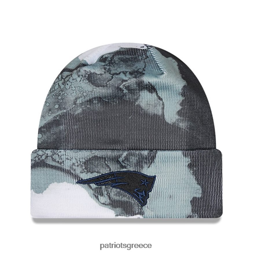 Patriots Jersey νέας εποχής μαύρο πλεκτό καπέλο πλευρικής μελάνι βαφής με μανσέτες άνδρες αξεσουάρ VPDHTZ447