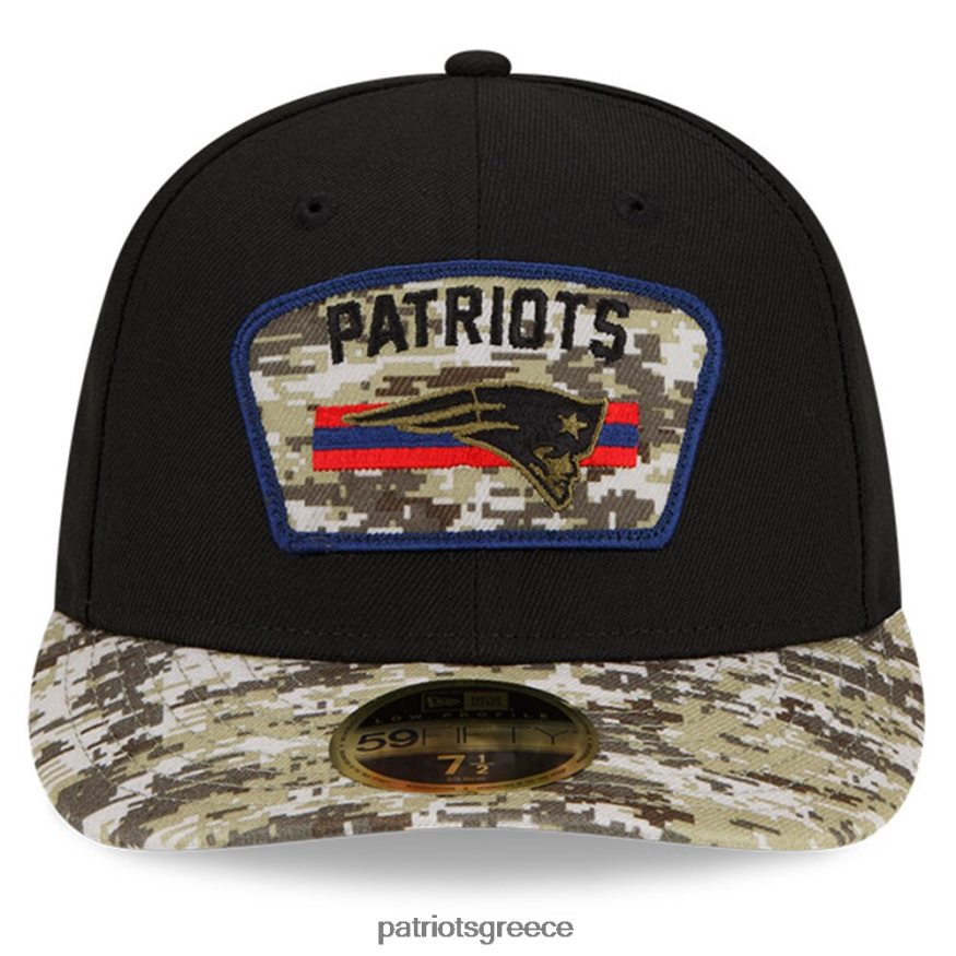 Patriots Jersey νέα εποχή black/camo 2021 χαιρετισμός στην υπηρεσία χαμηλού προφίλ 5950 εφαρμοστό καπέλο άνδρες αξεσουάρ VPDHTZ324