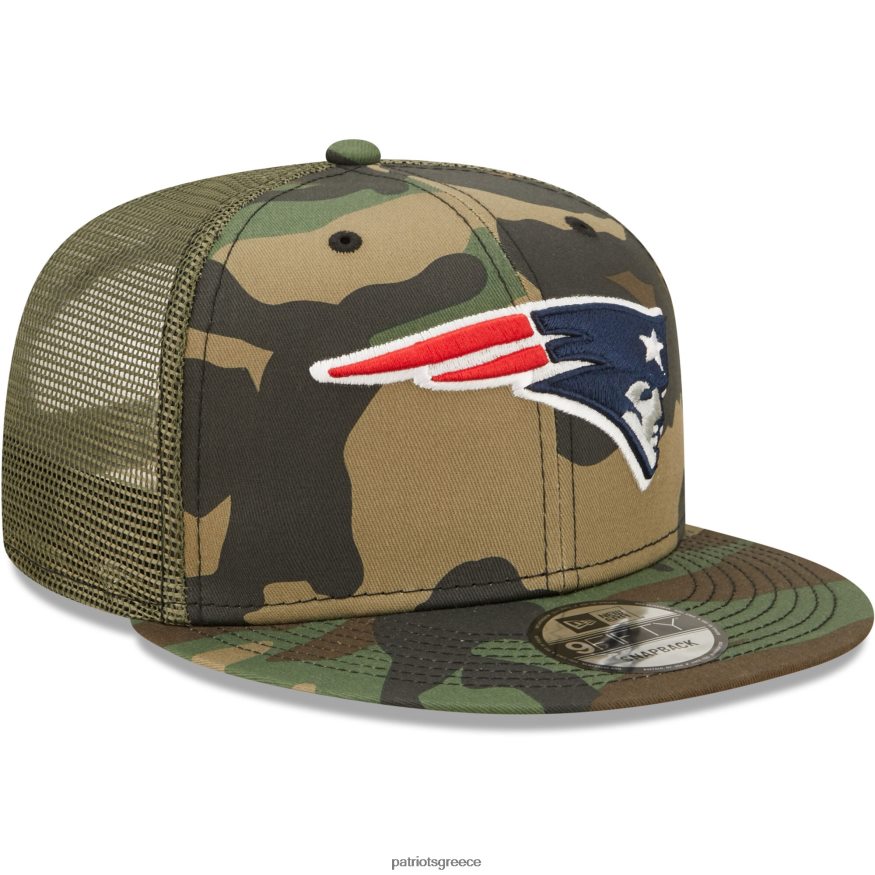 Patriots Jersey νέα εποχή camo/olive trucker 9fifty snapback hat άνδρες αξεσουάρ VPDHTZ164