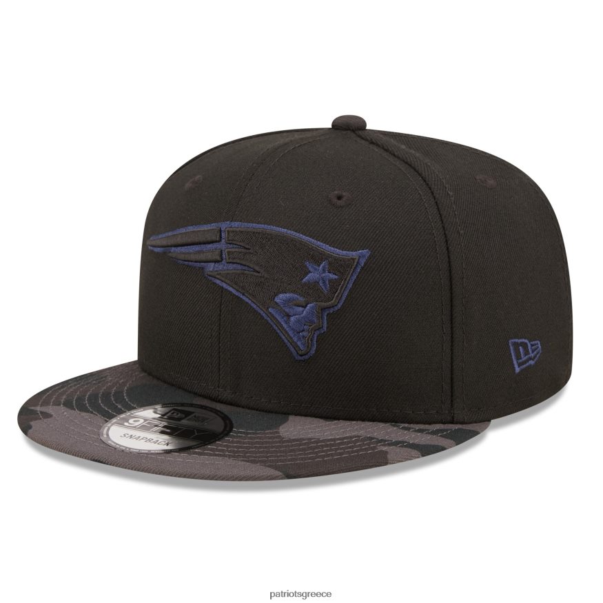 Patriots Jersey νέας εποχής μαύρο καπέλο camo vizor 9fifty snapback άνδρες αξεσουάρ VPDHTZ185