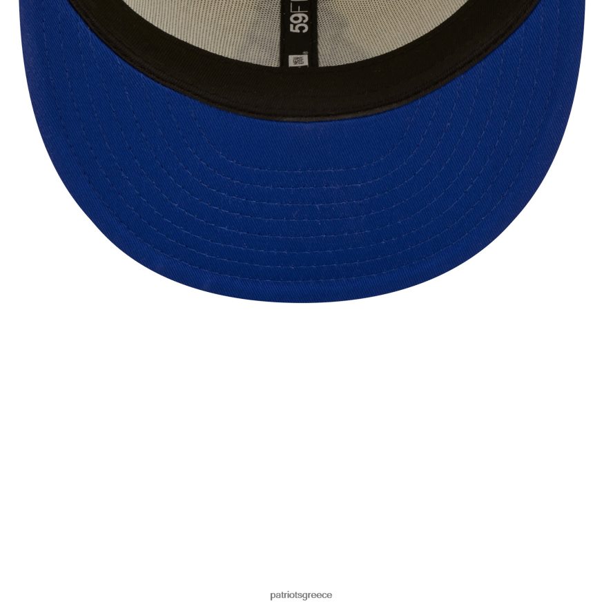 Patriots Jersey νέας εποχής κρεμ χρώμα χρωμίου dim 59fifty εφαρμοστό καπέλο άνδρες αξεσουάρ VPDHTZ126