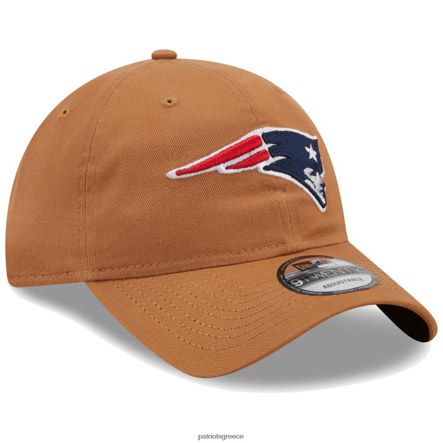 Patriots Jersey new era brown core classic 2.0 9twenty ρυθμιζόμενο καπέλο άνδρες αξεσουάρ VPDHTZ203