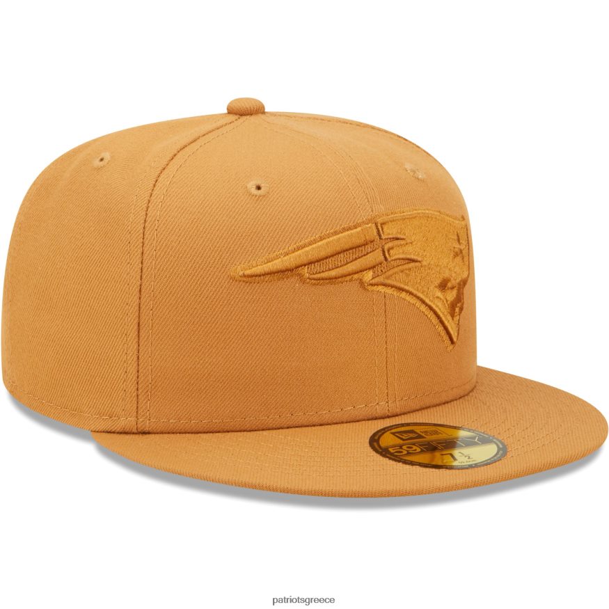 Patriots Jersey new era brown team color pack 59fifty εφαρμοστό καπέλο άνδρες αξεσουάρ VPDHTZ221