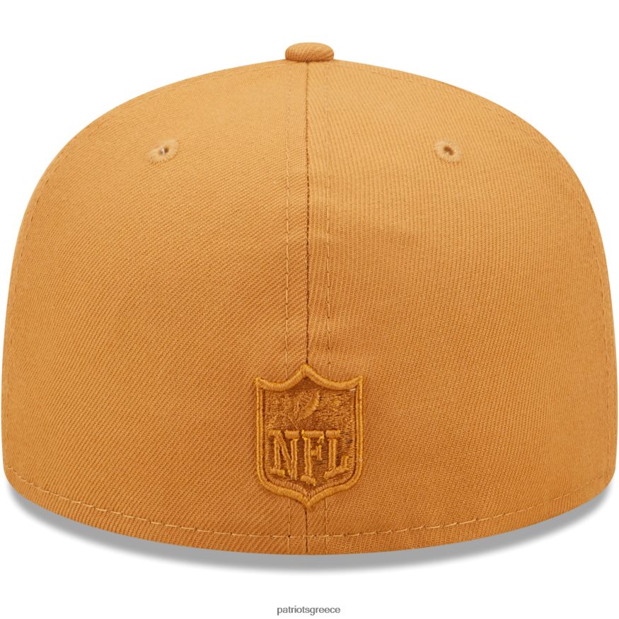 Patriots Jersey new era brown team color pack 59fifty εφαρμοστό καπέλο άνδρες αξεσουάρ VPDHTZ221