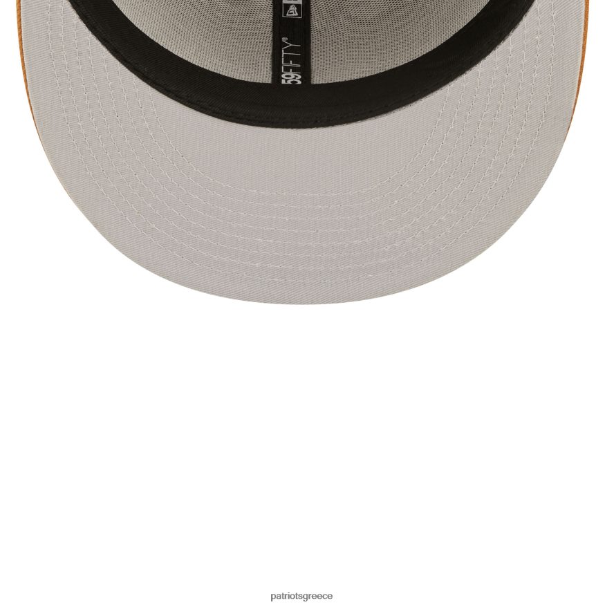 Patriots Jersey new era brown team color pack 59fifty εφαρμοστό καπέλο άνδρες αξεσουάρ VPDHTZ221