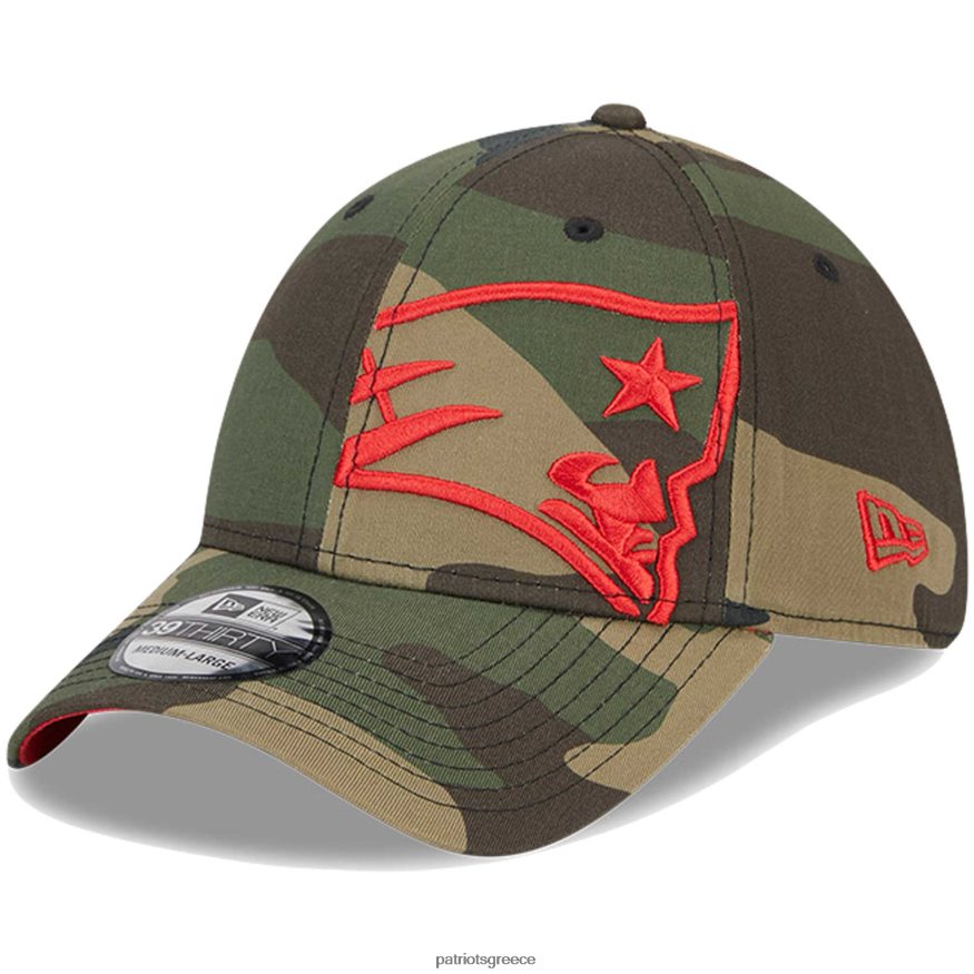 Patriots Jersey new era camo έριξε 39thirty flex hat άνδρες αξεσουάρ VPDHTZ129