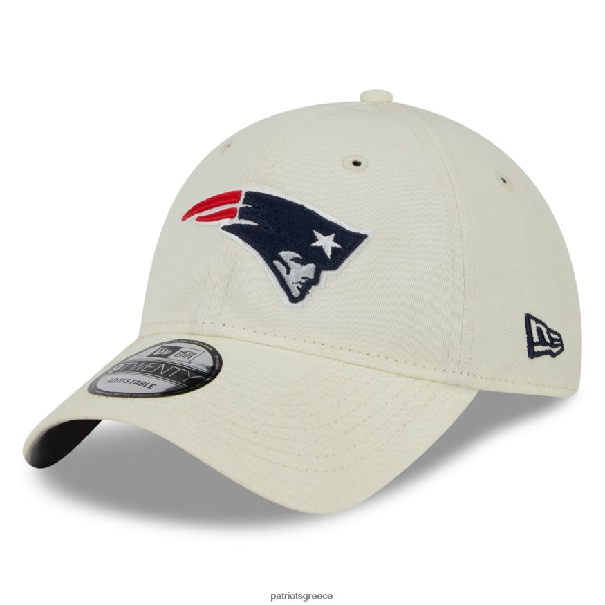 Patriots Jersey new era cream core classic 2.0 9twenty ρυθμιζόμενο καπέλο άνδρες αξεσουάρ VPDHTZ290