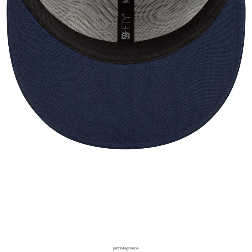 Patriots Jersey new era navy 2021 nfl sideline home 59fifty εφαρμοστό καπέλο άνδρες αξεσουάρ VPDHTZ351