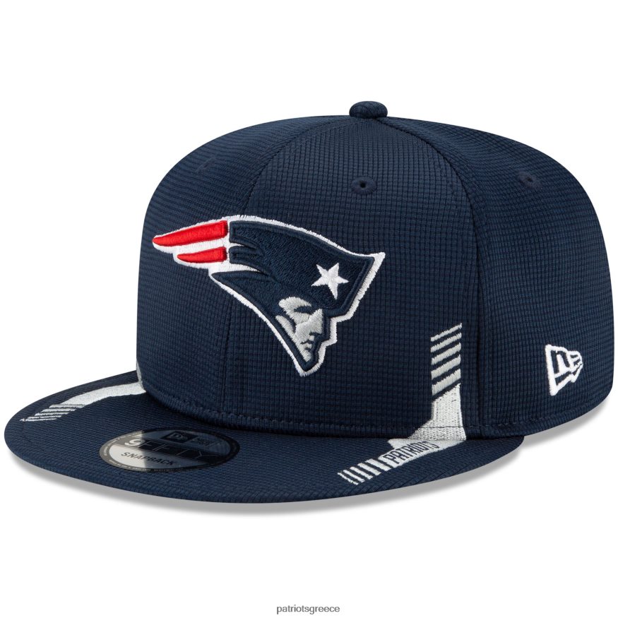 Patriots Jersey new era navy 2021 nfl sideline home 9fifty ρυθμιζόμενο καπέλο snapback άνδρες αξεσουάρ VPDHTZ349
