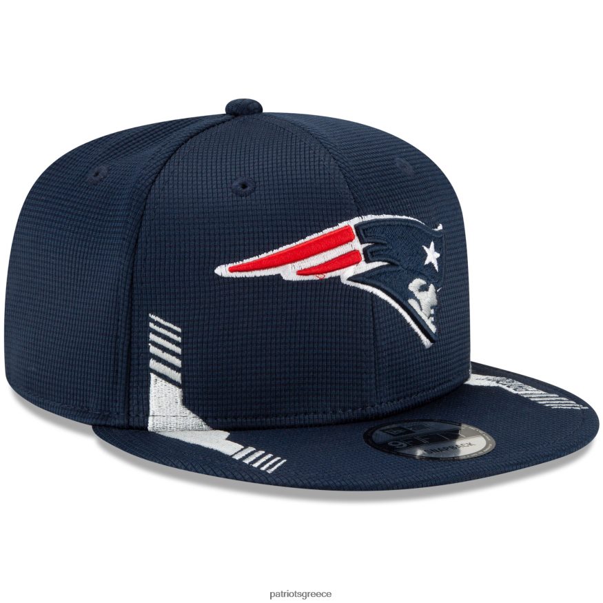 Patriots Jersey new era navy 2021 nfl sideline home 9fifty ρυθμιζόμενο καπέλο snapback άνδρες αξεσουάρ VPDHTZ349
