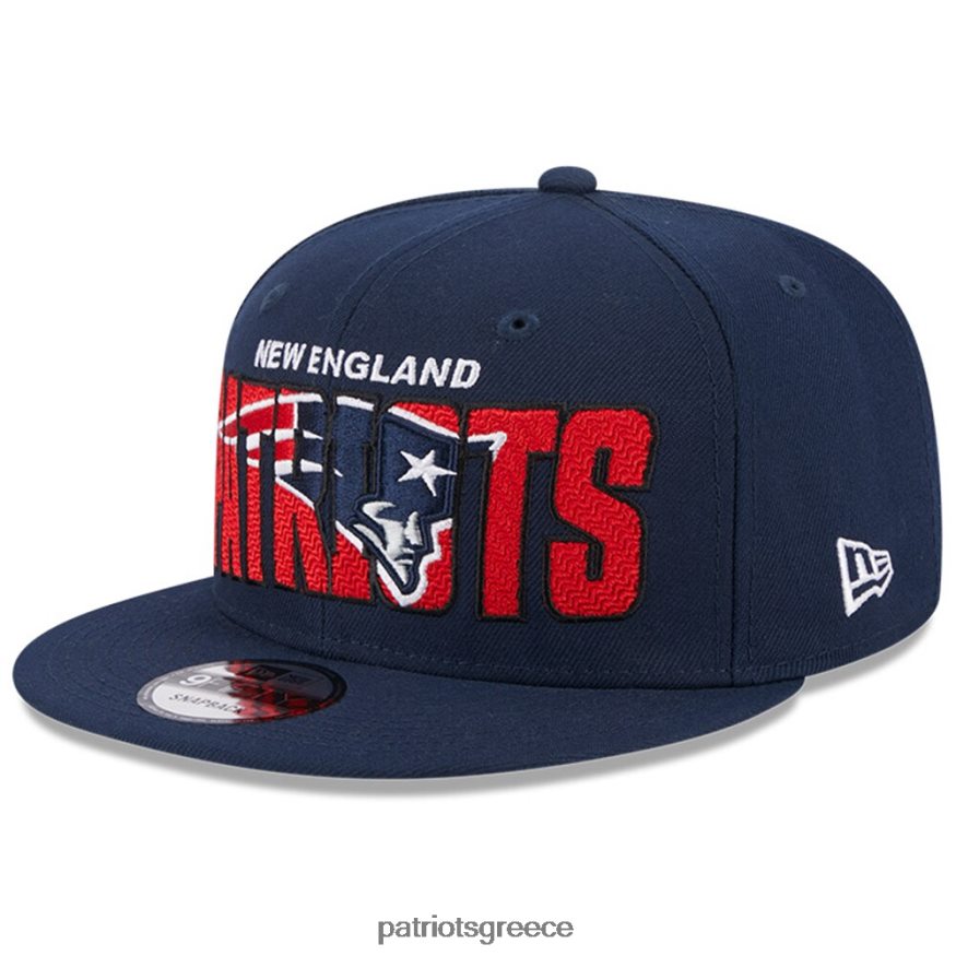 Patriots Jersey new era navy 2023 nfl draft 9fifty ρυθμιζόμενο καπέλο snapback άνδρες αξεσουάρ VPDHTZ142