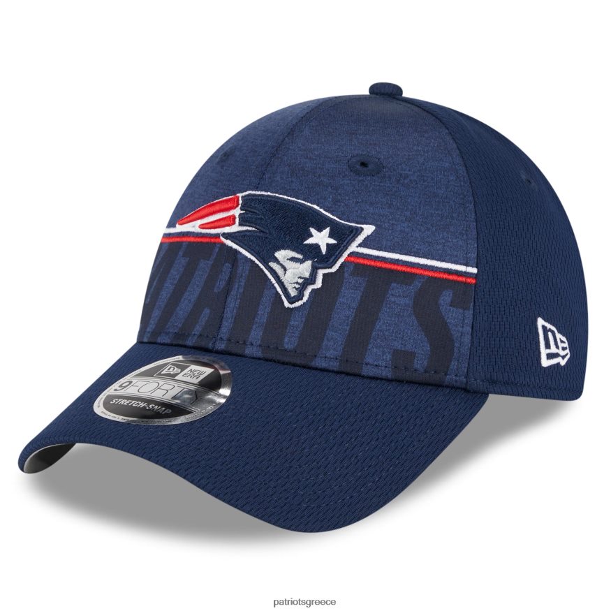 Patriots Jersey new era navy 2023 nfl training camp 9forty ρυθμιζόμενο καπέλο άνδρες αξεσουάρ VPDHTZ197