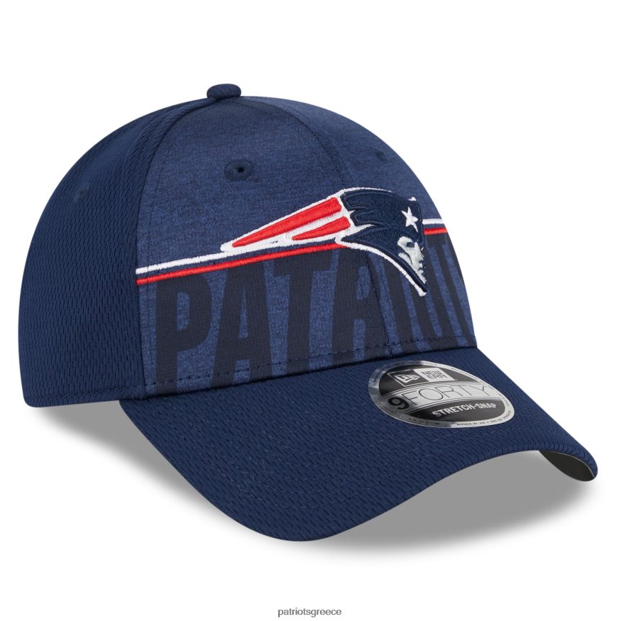 Patriots Jersey new era navy 2023 nfl training camp 9forty ρυθμιζόμενο καπέλο άνδρες αξεσουάρ VPDHTZ197