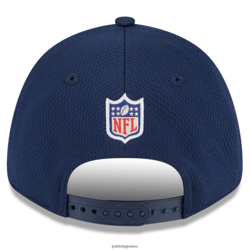 Patriots Jersey new era navy 2023 nfl training camp 9forty ρυθμιζόμενο καπέλο άνδρες αξεσουάρ VPDHTZ197