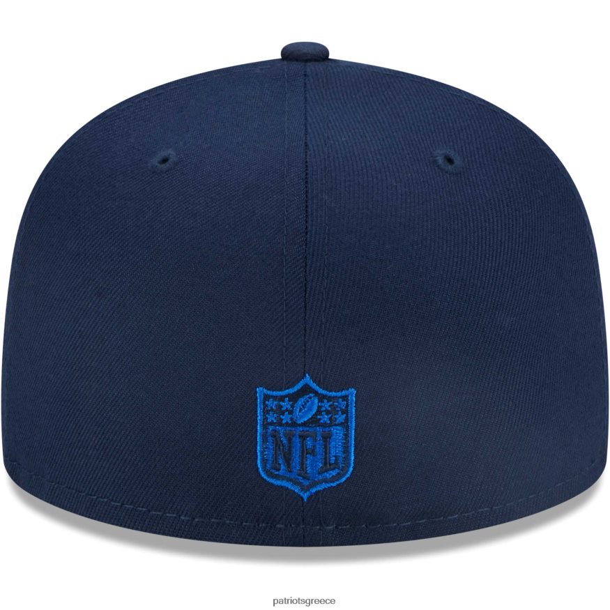 Patriots Jersey new era navy monocamo 59fifty εφαρμοστό καπέλο άνδρες αξεσουάρ VPDHTZ137