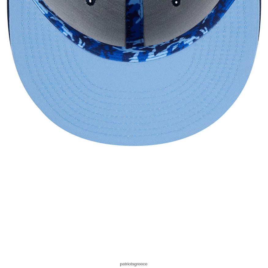 Patriots Jersey new era navy monocamo 59fifty εφαρμοστό καπέλο άνδρες αξεσουάρ VPDHTZ137