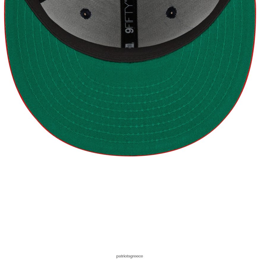 Patriots Jersey new era navy/red nfl x staple collection 9fifty snapback ρυθμιζόμενο καπέλο άνδρες αξεσουάρ VPDHTZ442