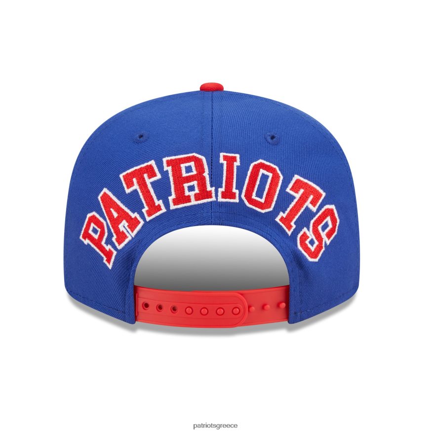 Patriots Jersey new era royal/κόκκινο άψογο καπέλο 9fifty snapback άνδρες αξεσουάρ VPDHTZ205